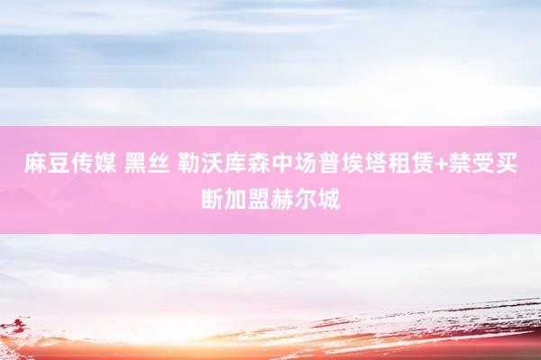 麻豆传媒 黑丝 勒沃库森中场普埃塔租赁+禁受买断加盟赫尔城